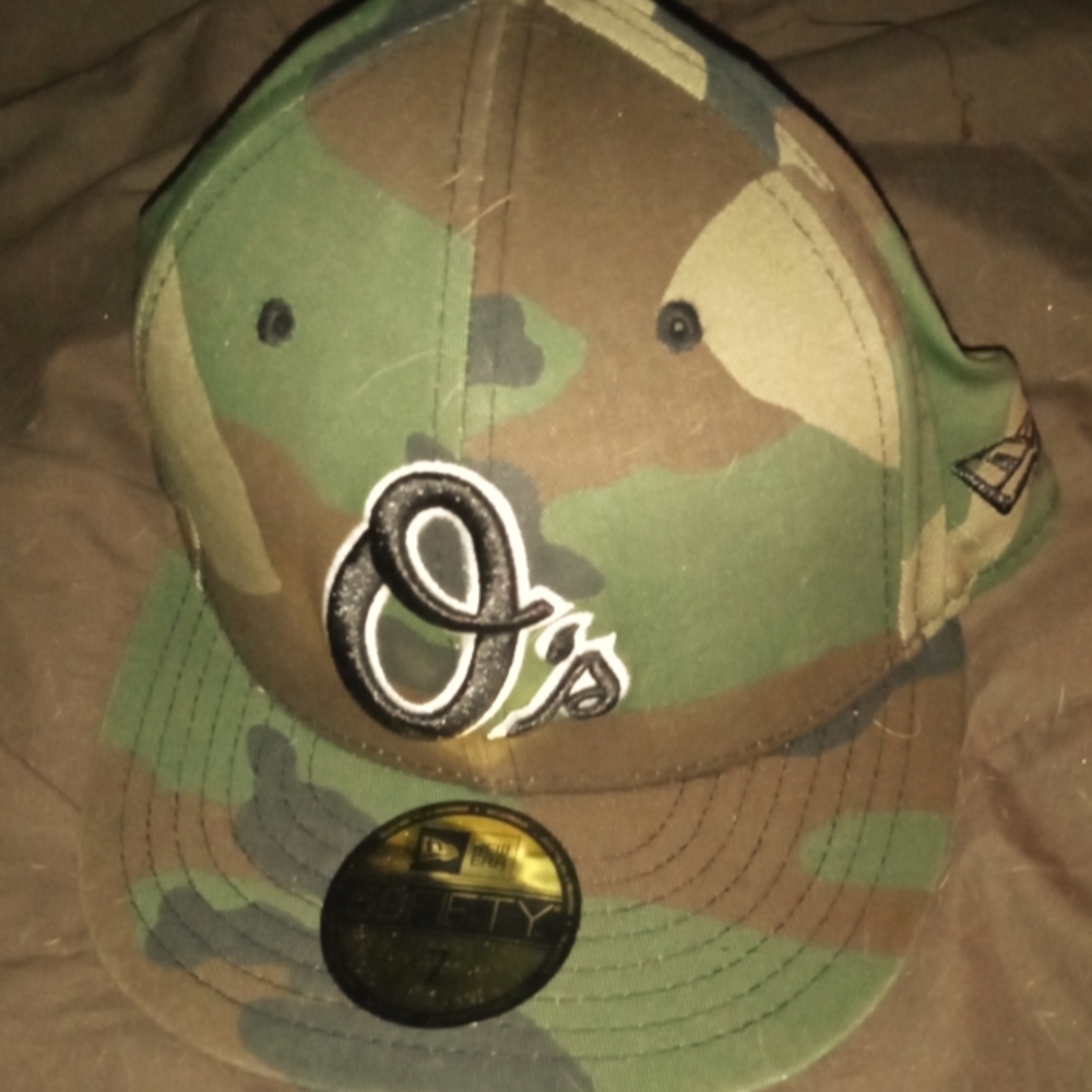 MLB Baltimore Orioles Camo fitted Hat